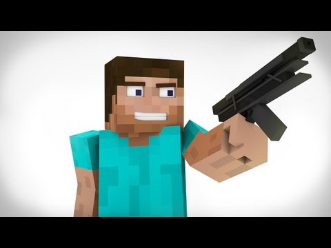 Minecraft Animated Short: Steve Finds a Gun (100K Subscribers!)