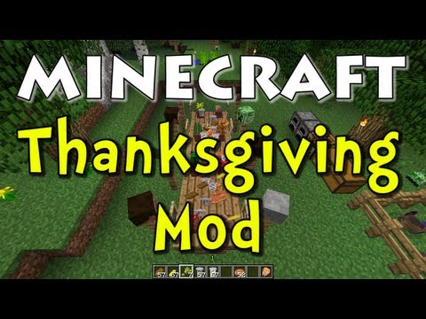 Minecraft Thanksgiving Mod (Happy Thanksgiving!)