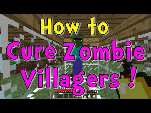 Minecraft Quick Tips - How to Cure Zombie Villagers