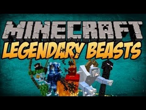 #Minecraft 1.4.5 Mods | Legendary Beasts Mod | NEW BOSS MOBS!