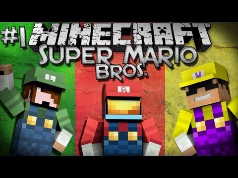 Minecraft: Super Mario Bros. w/ SkyDoesMinecraft & Deadlox - Part 1!