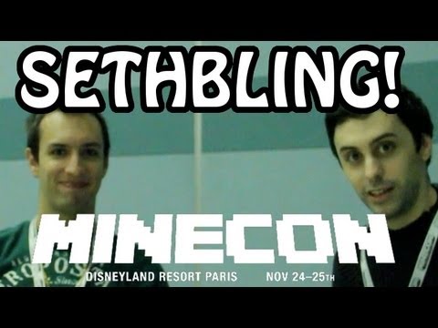 SethBling Interview! Minecon 2012 Disneyland Paris