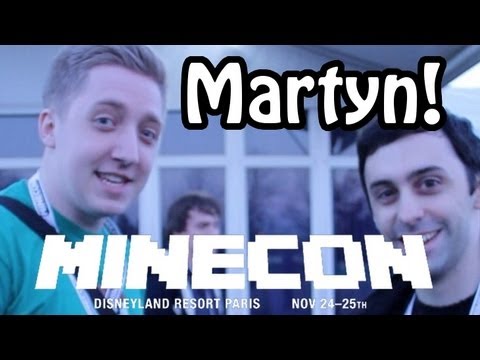 Martyn Littlewood Interview! Minecon 2012 Disneyland