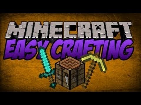 #MINECRAFT 1.4 Mods | Easy Crafting Mod