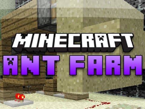 Extreme Ant Farm Survival: Episode 23 - Sand Generator! [Minecraft Map]