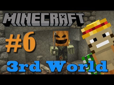 Cave Troll Pumpkinhead - Minecraft 3rd World LP #6