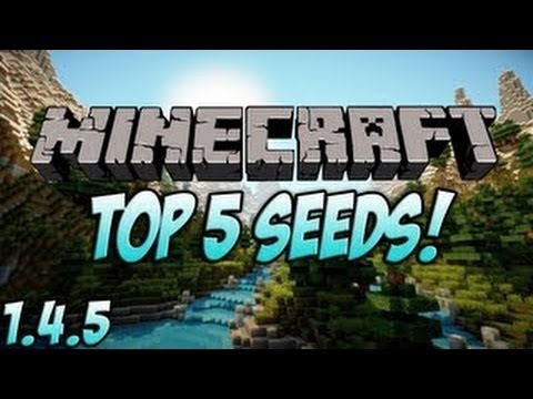 #MINECRAFT: TOP 5 1.4.5 WORLD SEEDS