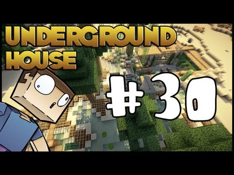 Minecraft Lets Build HD: Underground House - Part 30 + Progress Download