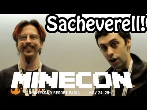 Sacheverell Interview! Minecon 2012 Disneyland Paris