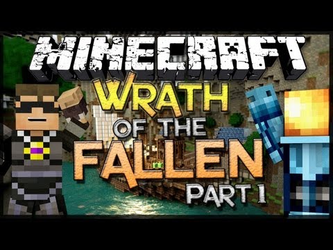 Minecraft: Wrath of the Fallen w/ SkyDoesMinecraft - Part 1