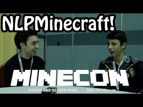 NLPMinecraft Interview! Minecon 2012 Disneyland Paris