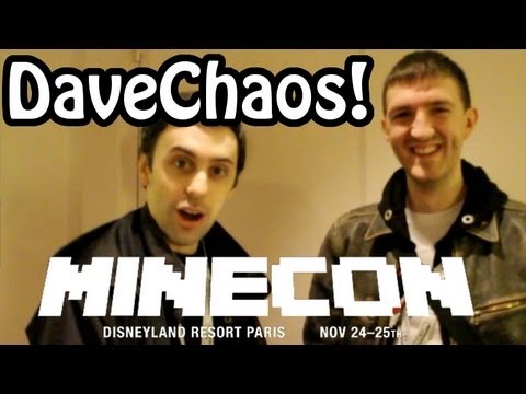 DaveChaos Interview! Minecon 2012 Disneyland Paris