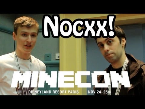 Nocxx Interview! Minecon 2012 Disneyland Paris