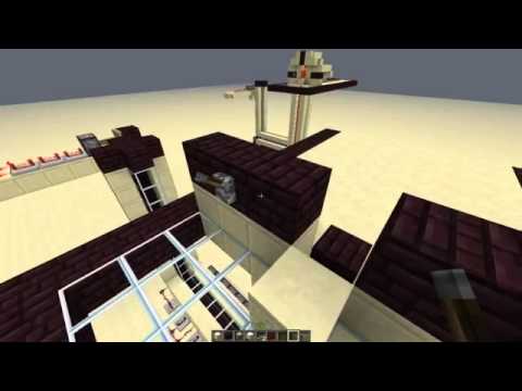 Blaze XP Farm w/ Piston Conveyor & Lava elevator with Crusher