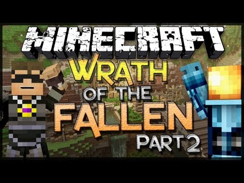 Minecraft: Wrath of the Fallen w/ SkyDoesMinecraft - Part 2