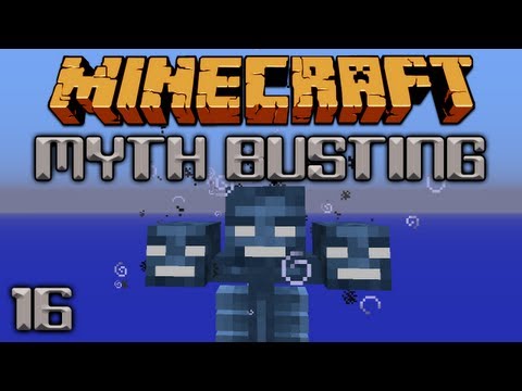 Minecraft Myth Busting 16 What Does The Wither Attack?