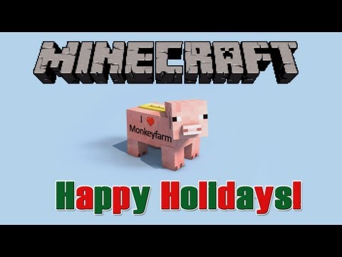 Happy Holidays from Bilbo! - Monkeyfarm's Minecraft