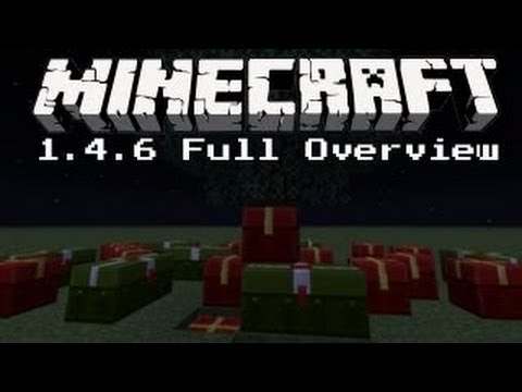 Minecraft 1.4.6 Full Overview - Fireworks, Christmas Surprise & MORE!