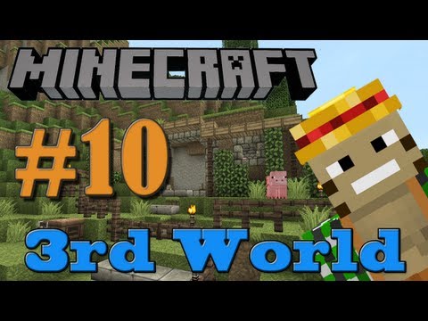 Bilbo's Hobbit Hole - Minecraft 3rd World LP #10