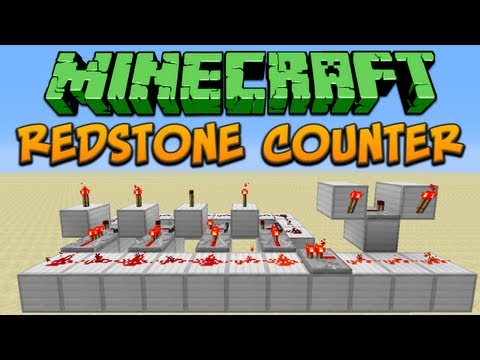 Redstone Counter Tutorial