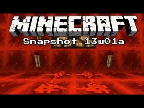 MINECRAFT 1.5: Snapshot 13w01a Full Overview