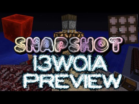 Minecraft - We preview snapshot 13w01a