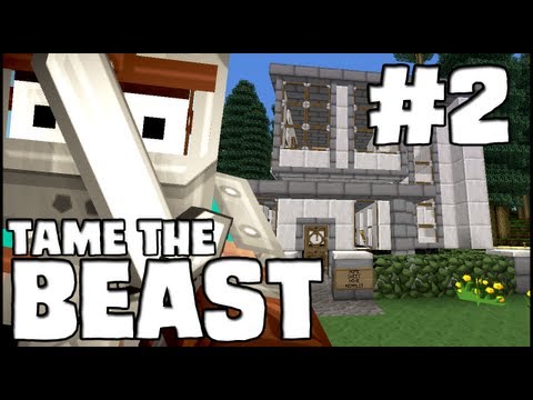 Minecraft Feed The Beast - Episode 2: The Spawn House