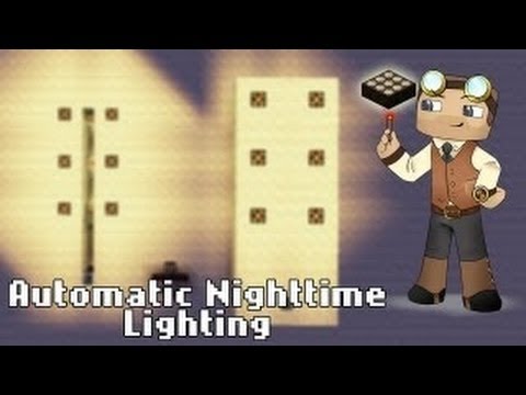 Minecraft 13w01a: Automatic Night time detector