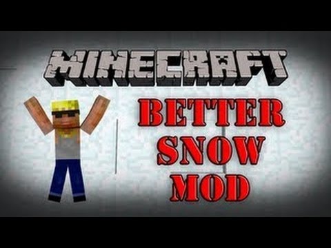 Minecraft 1.4.6 Mods | Better Snow Mod