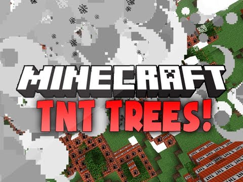 Minecraft: TNT Trees (24 Hour Livestream Thank You Video!)