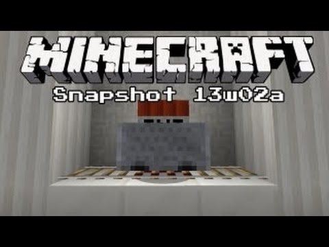 MINECRAFT 13w02a Full Overview