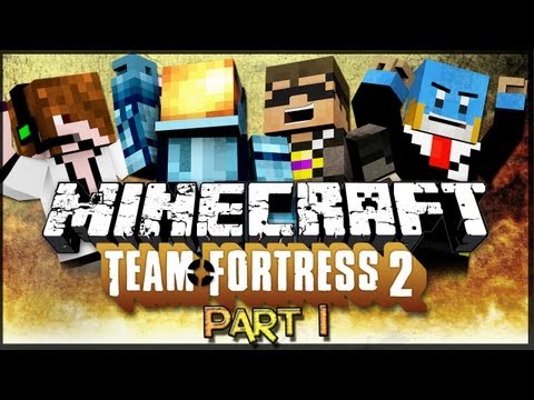 Minecraft: Team Fortress 2 Mini-game w/ Friends - Part 1