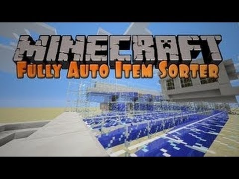 Minecraft 1.5 | Fully Automatic Item Sorter