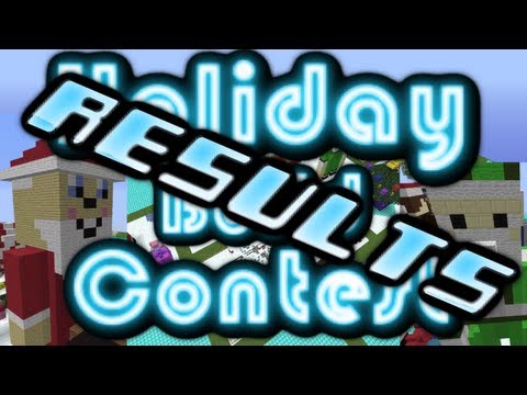 Minecraft Build Contest - The Holidays - Results