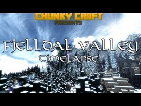 AMAZING MINECRAFT TIMELAPSE - Fjelldal Valley