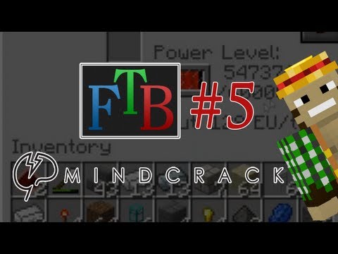 MindCrack FTB #5 - Skeletron Reactor!