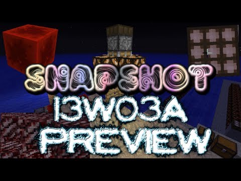 Minecraft - Snapshot 13w03a - Plus Piper's Revenge