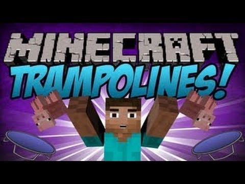 Minecraft 1.4.7 Mods | Trampoline Mod