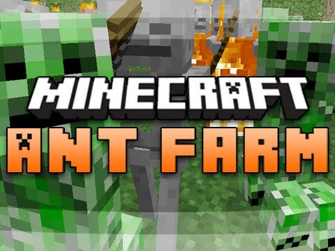 Extreme Ant Farm Survival: Episode 26 - New Ant Biome! [Minecraft Map]