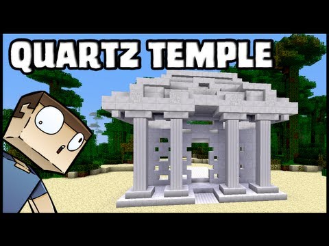 Minecraft Inspiration: Quartz Temple