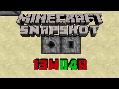 Minecraft 1.5 Update - 13w04a Snapshot Showcase