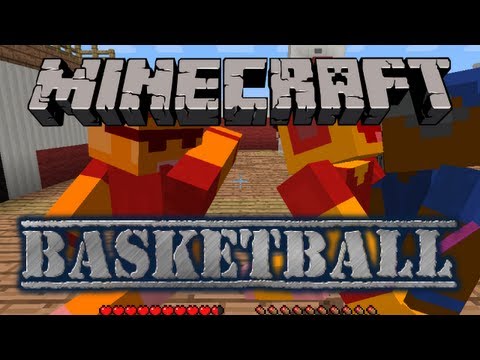 Minecraft Basketball with the Crew