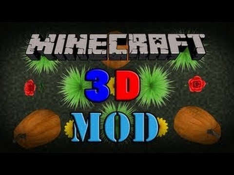 Minecraft 1.4.7 Mods | 3D MOD! - Cool 3d models!