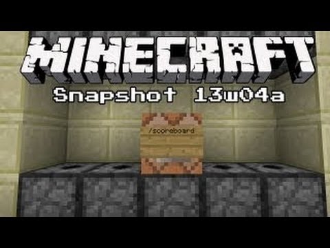 Minecraft 1.5 Update - 13w04a FULL Overview