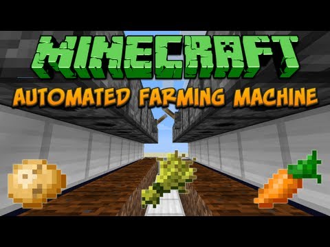 Automated Farming Machine Tutorial (Minecraft 1.5)