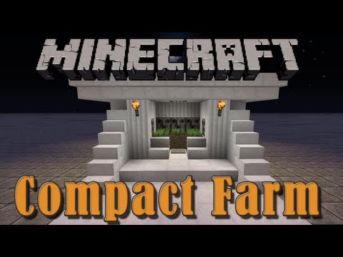 Compact Farm for Minecraft 1.5 (wheat, carrots, or potatoes)