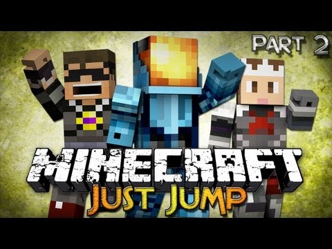 Minecraft: Just Jump - Part 2 w/ SkyDoesMinecraft & Setosorcerer!