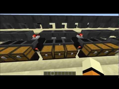 Step by Step Tutorial on Building a Chunk Reloading Proof, Hopper Pipeline Item Sorting Machine