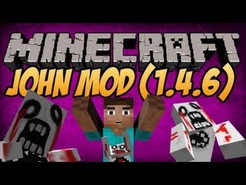 MINECRAFT 1.4.7 Mods | John Mod Showcase - New Mobs!