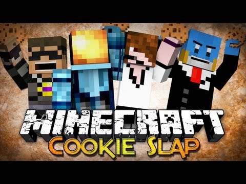 Minecraft: CookieSlap Mini-game w/ SkyDoesMinecraft, Deadlox, and HuskyMudkipz!